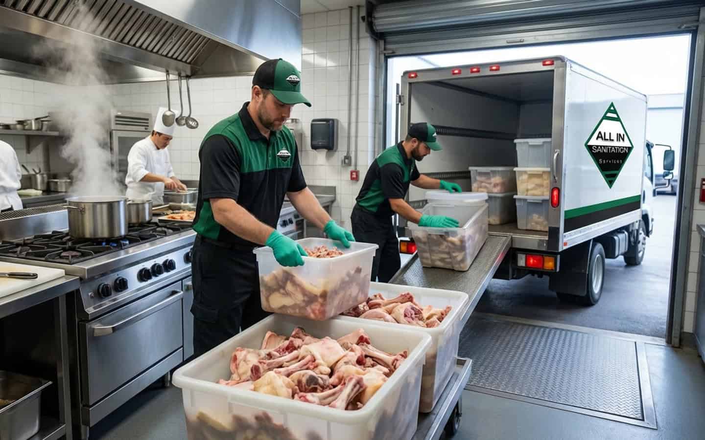 Kitchen / Restaurant Grease, Fat & Bone Waste Removal