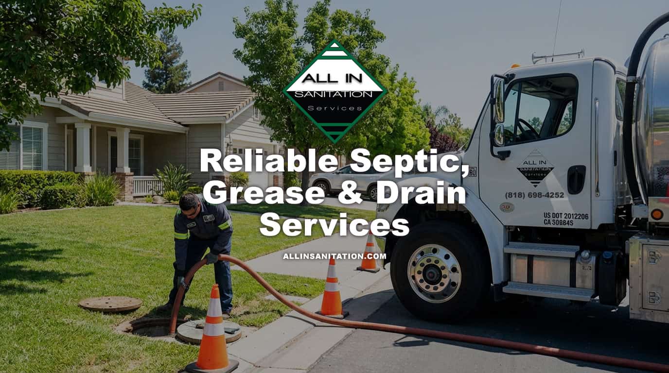 ALL IN SANITATION septic, grease & drain services