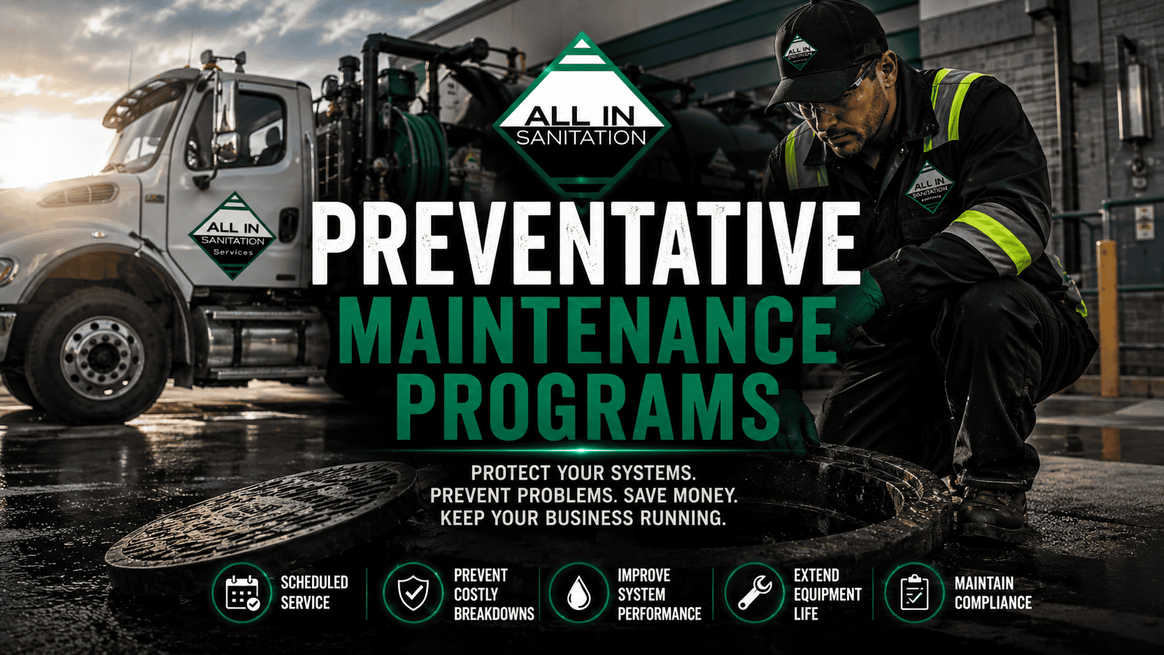 Preventative Plumbing, Septic, Grease & Drain Maintenance Programs
