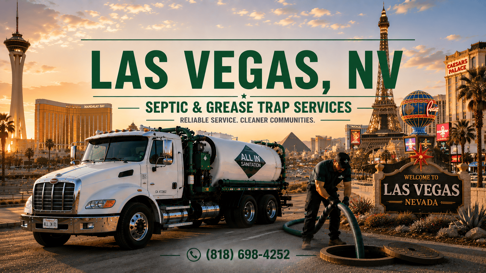 Las Vegas septic and grease trap services
