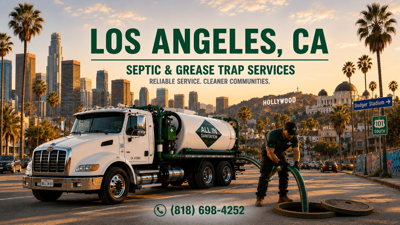 Los Angeles Septic Pumping & Grease Trap Services