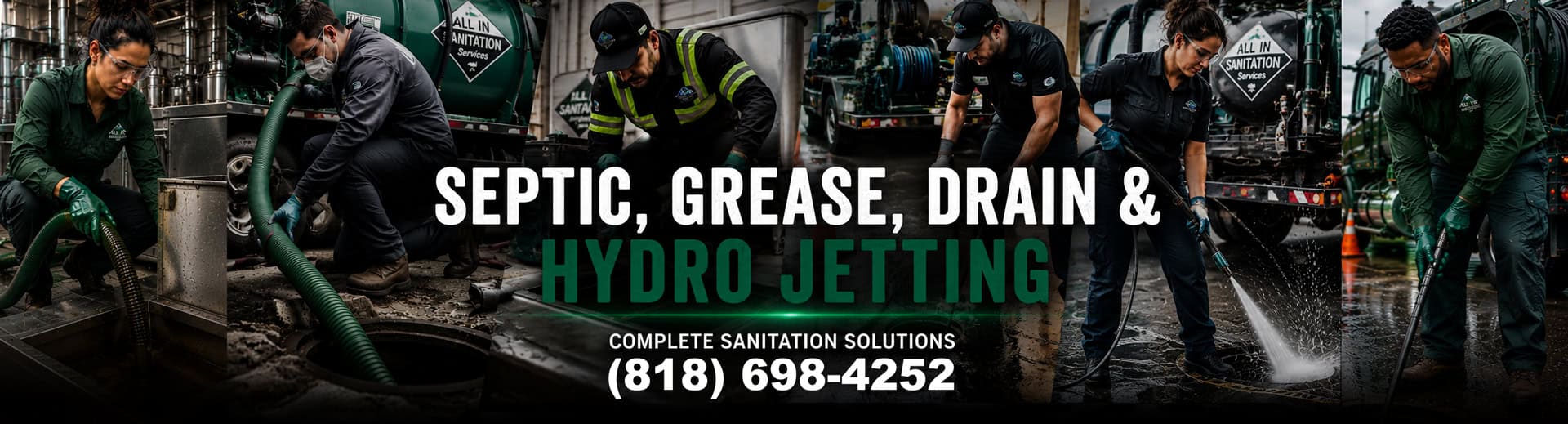 all in sanitation septic grease drain services