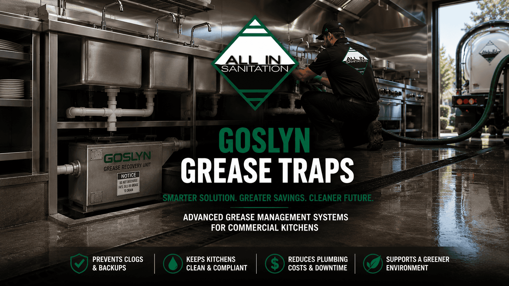 Goslyn Grease Recovery Units California