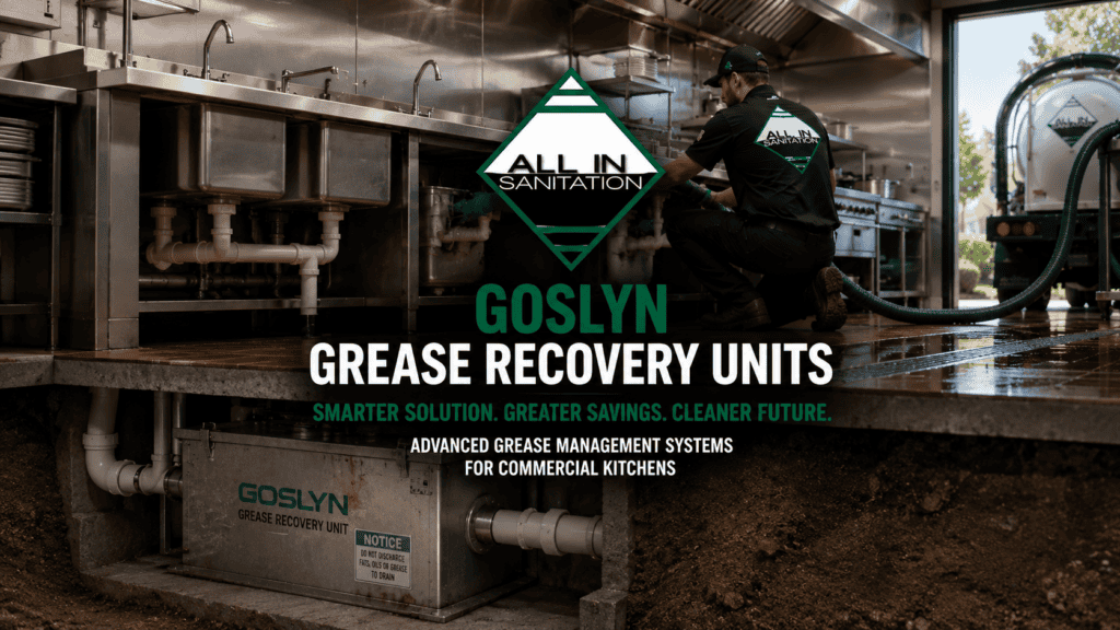 Goslyn Grease Recovery Units California