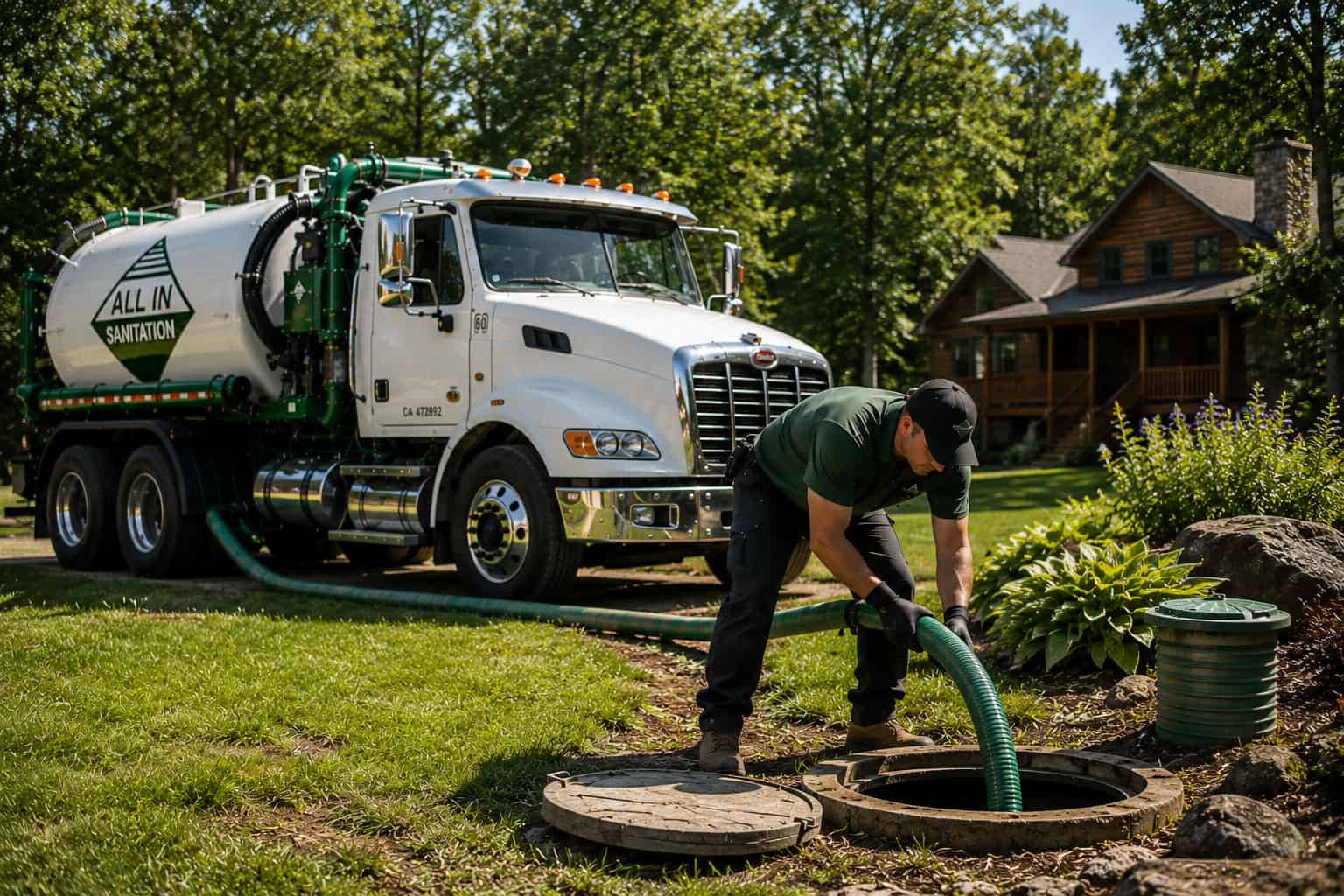 septic tank cleaning