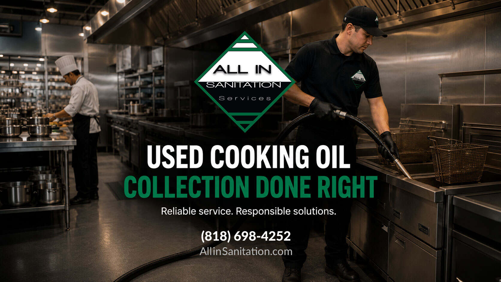 used cooking oil collection