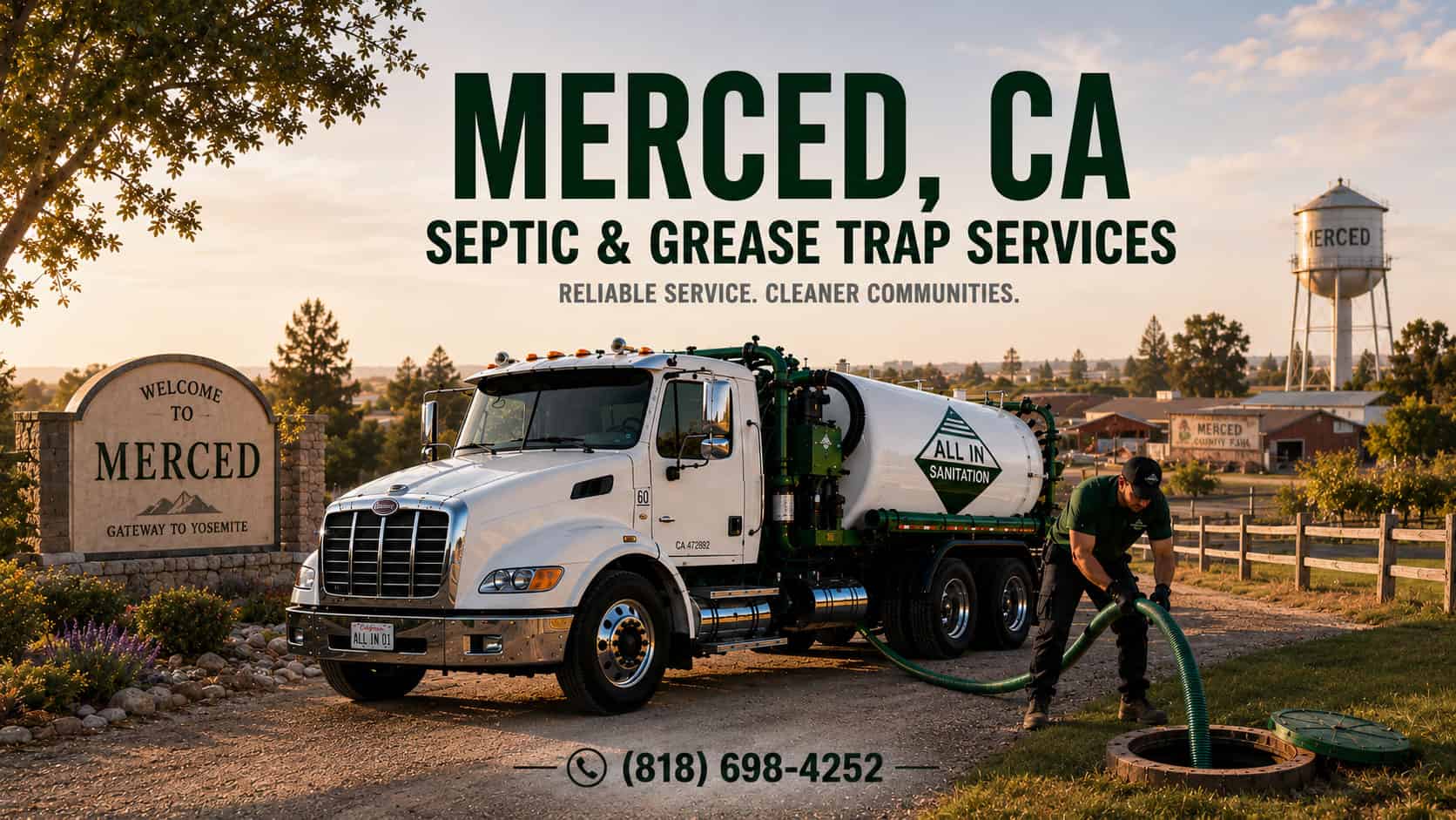 Merced Septic & Grease Trap Service